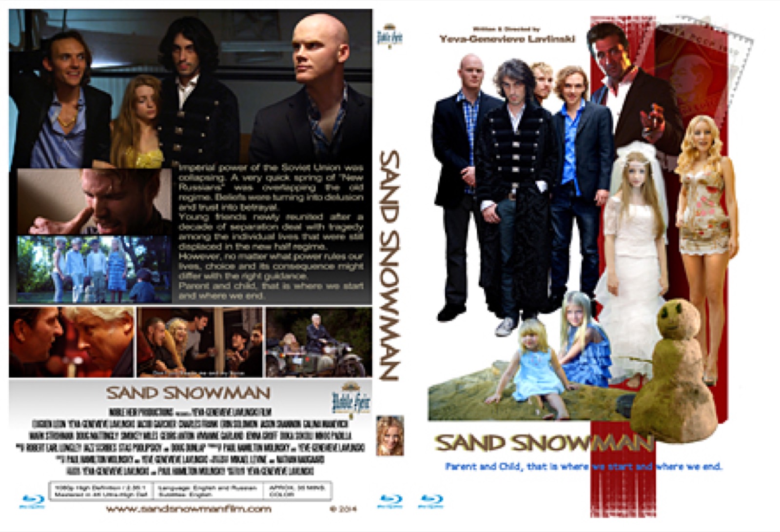 Sand Snowman poster